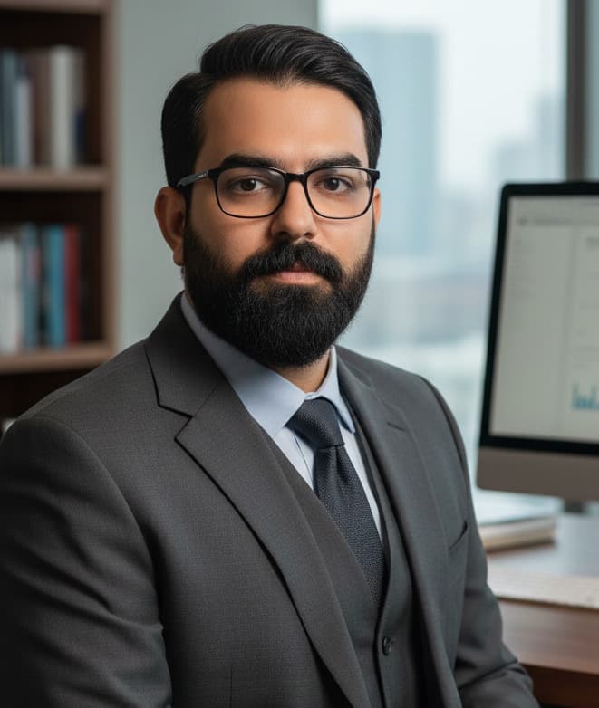 Portrait of AAMIR DARD, Regional Director